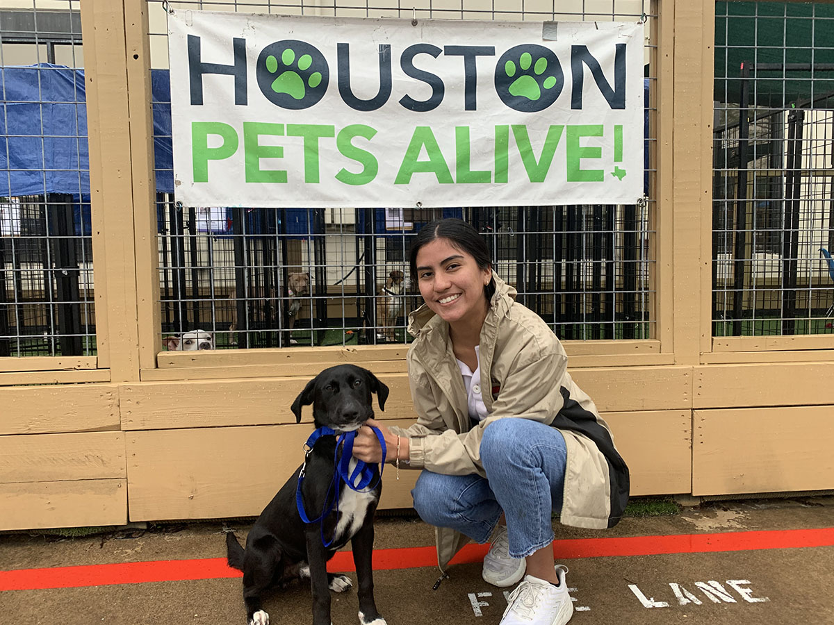 houston pets alive volunteer Rikki Roberge